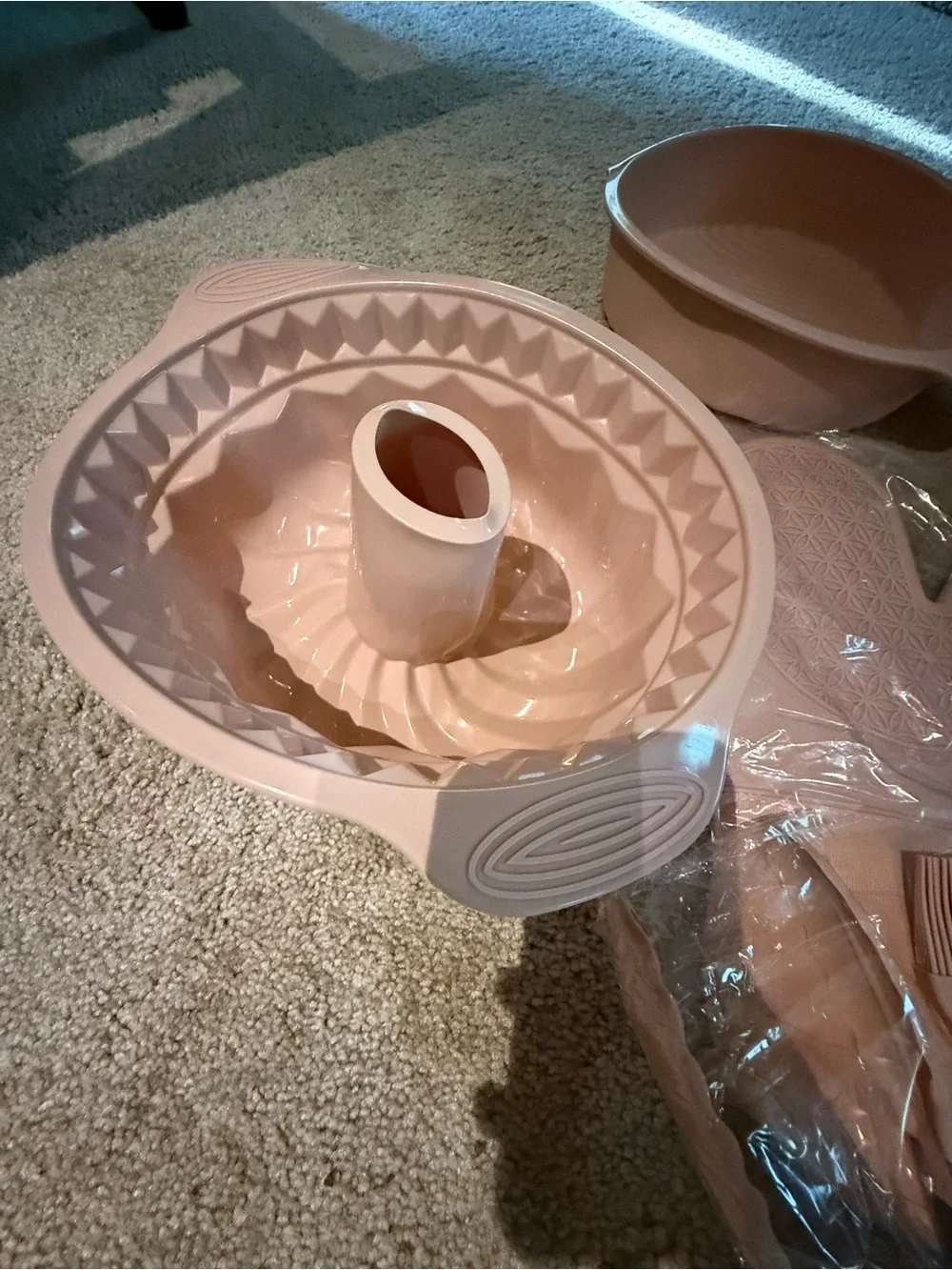 Premium Silicone Bakeware Set - Blush Pink Complete Kitchen Kit